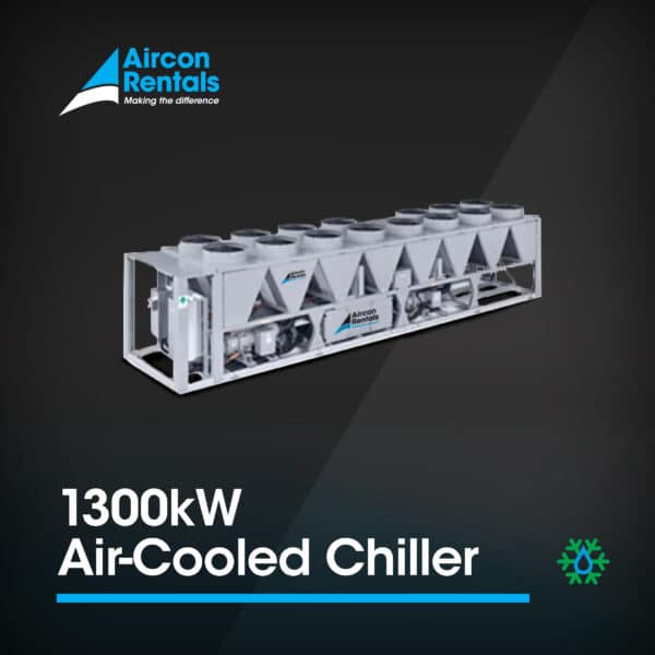 1300kW Chiller on Trailer Temporary chiller rental | Aircon Rentals