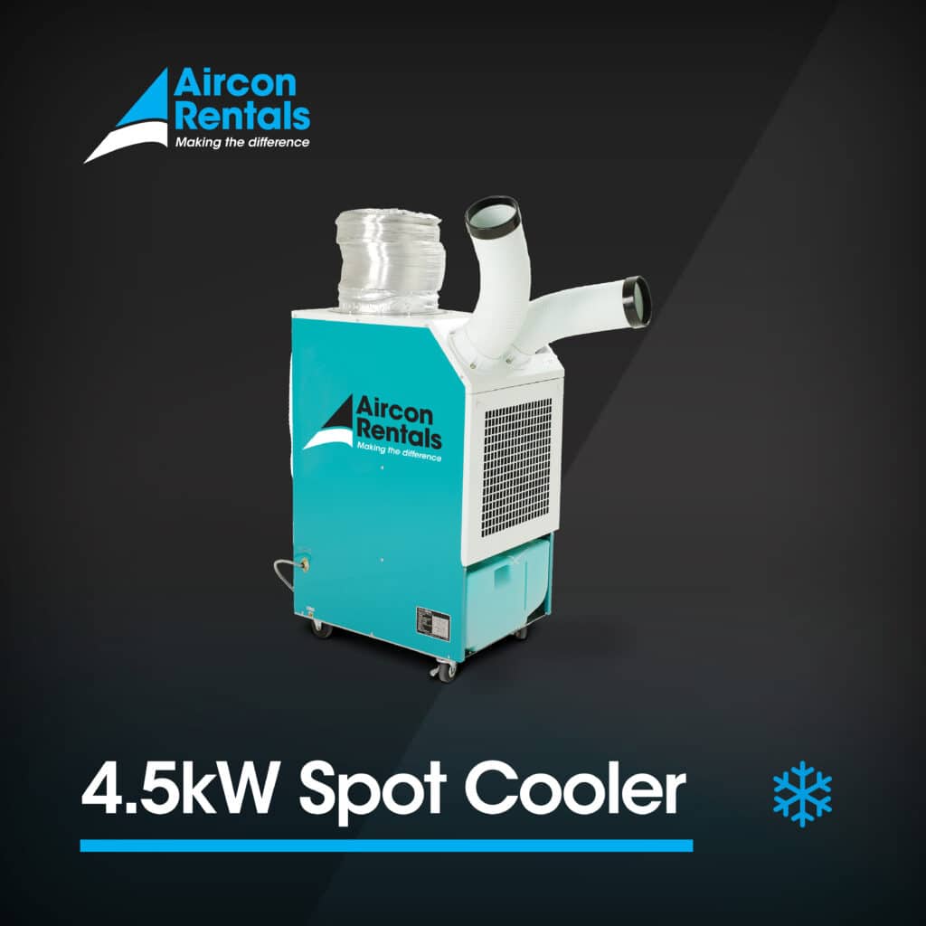 Aircon Rentals | 4.5kW Mobile Spot Cooling Unit | Portable Air Conditioner Hire