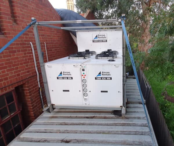 72kW package unit school aircon hire