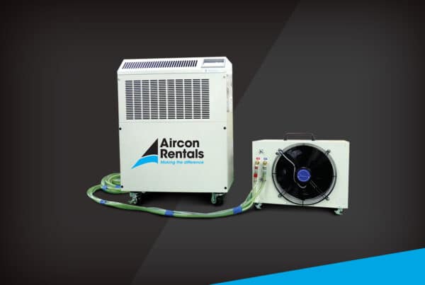 Never to Never too small to cool | Aircon Rentals 4.8kW Water Split System | 4.8kw portable unit