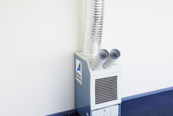 4.5kW portable spot cooler for urgent aircon hire and emergency cooling