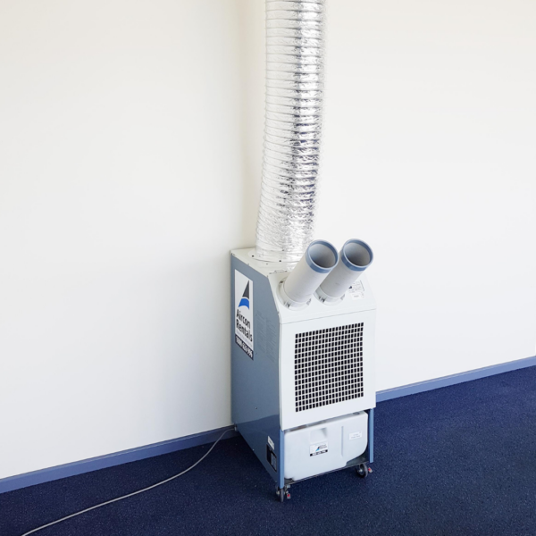 4.5kW portable spot cooler for urgent aircon hire and emergency cooling