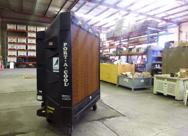 Warehouse cooling rental 48 inch evaporative cooler