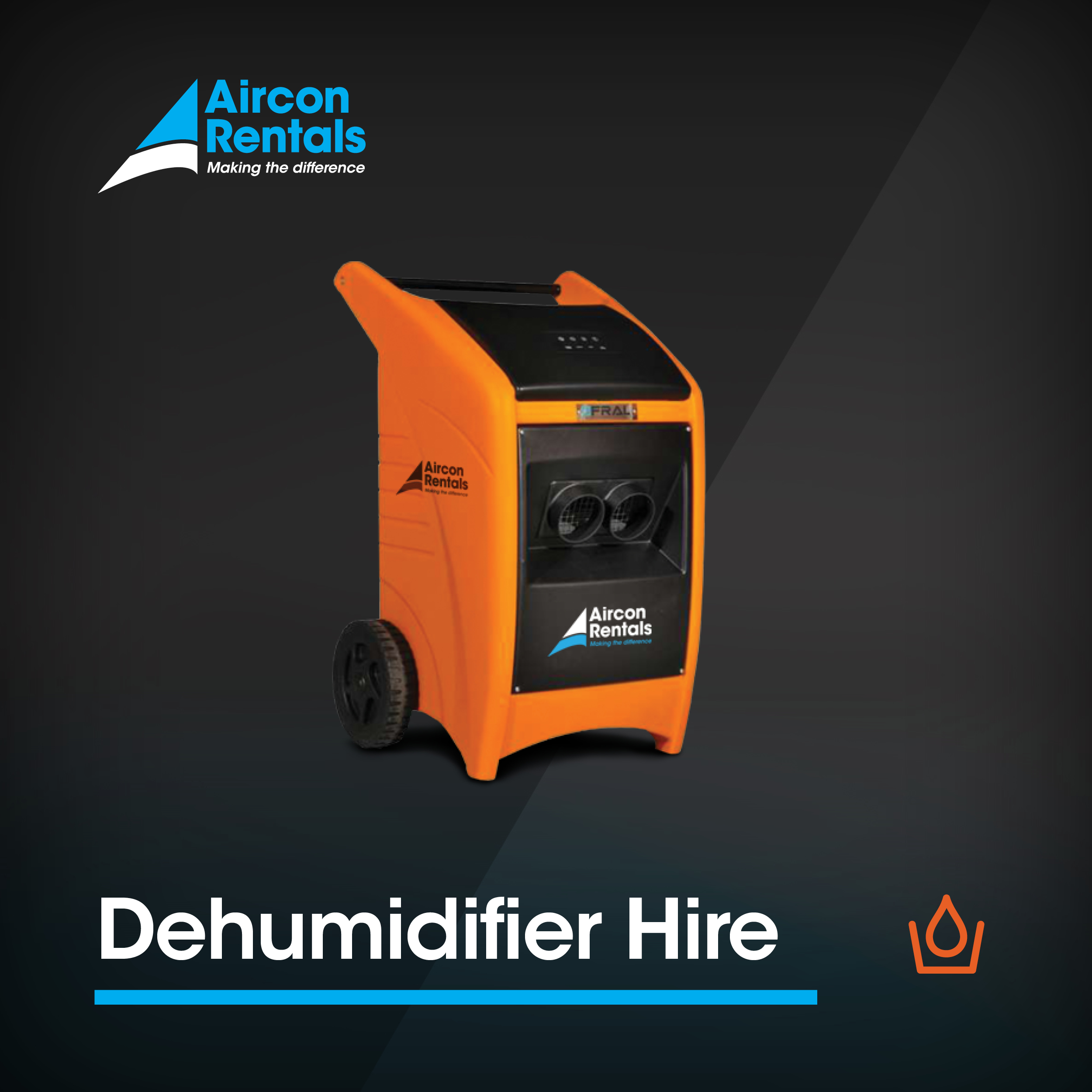 Dehumidifiers Hire