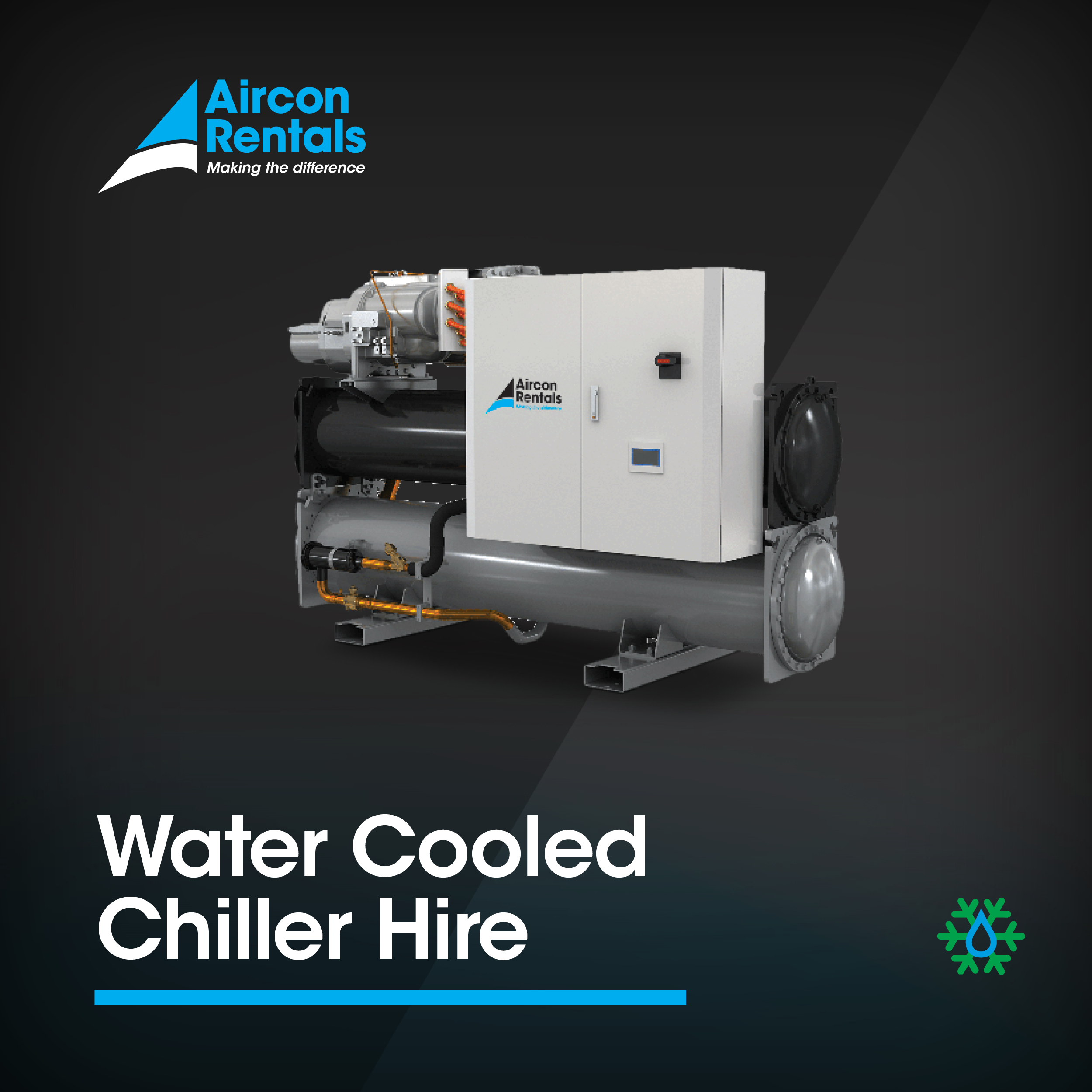 Water-Cooled Chiller Hire