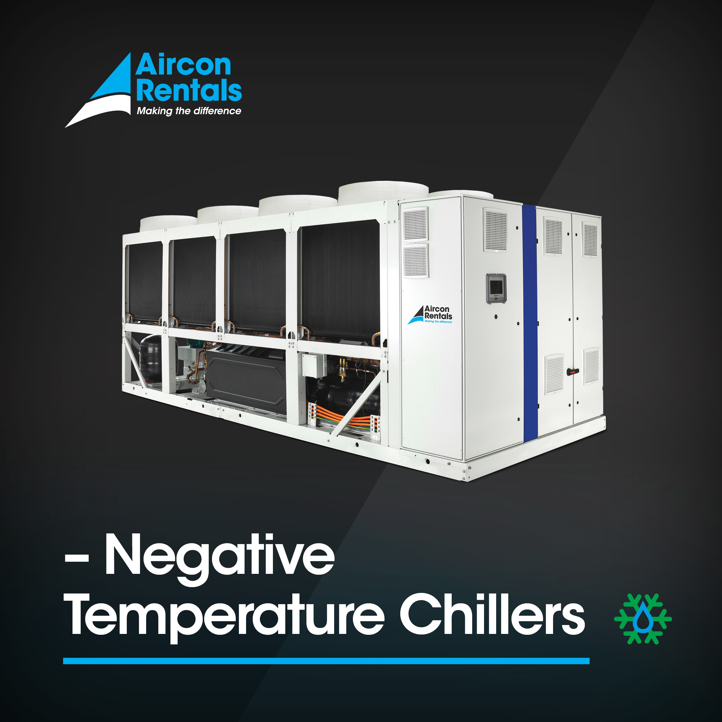 Negative Temperature Chiller Hire