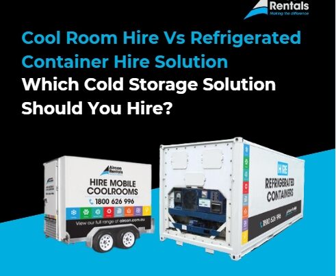 cool room hire and refrigerated container hire units for temporary commercial and industrial cold storage solutions