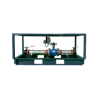 Flow meter hire skid with electromagnetic flow meter for HVAC water system